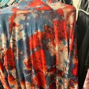 Lularoe 2XL All American Summer Tie Dye Amber
